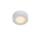 Vit plafond modern, Brice, 8W, 3000K LED, IP44