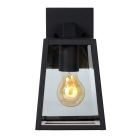 Svart vägglampa modern, Matslot, IP23
