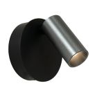 Grå uppladdningsbar vägglampa modern, Toni, 2W, 2700-4000K, med beröringsdimmer