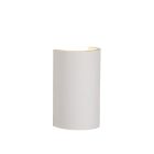 Gips vägglampa vit, Gipsy