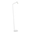 Vit uppladdningsbar golvlampa modern, Stirling, 3W, 2700K LED, med beröringsdimmer
