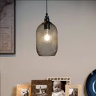 Svart fönsterlampa retro, Mesh