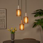 Taupe fönsterlampa modern, Lambres