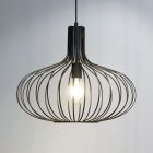 Svart fönsterlampa retro, Manuela