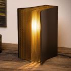 Guld bordslampa retro, Extravaganza Livret, med brytare