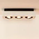 Vit utanpåliggande spotlight modern, Xirax