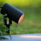 Svart trädgårdsspotlight modern, Taylor, IP44