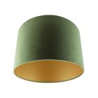 Modern velour lampskärm guld, Madelyn