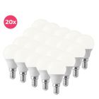 20-pack Lasco E14 LED-kullampa varmvit, 5,5w