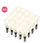 20-pack dimbar Sorna E14 LED lampa, 2700k, 3,5w