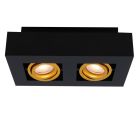 Aluminium utanpåliggande spotlight guld, Noraly