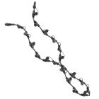 2m svart distributionskabel, Med 20 utgångar