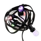 10m ljusslinga med 10 RGB lampor (inkl. kontroller)