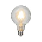 Dimbar E27 filamentlampa G95, 4,7W, 2700K