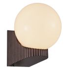 Brun utelampa retro, Hayley, IP44