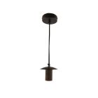 Metall fönsterlampa utan skärm svart, Minne