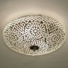 Transparent orientalisk plafond mosaik, Louay