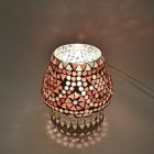 Lila orientalisk bordslampa mosaik, Rachel