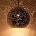 Vit orientalisk fönsterlampa filigran, Alyssa