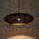 Svart orientalisk fönsterlampa filigran, Zina