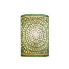 Grön orientalisk vägglampa mosaik, Mahdia