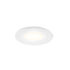 Vit mini infälld spotlight aluminium, Philomena, 1,5W, 3000K LED, IP44