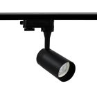 Svart 3-fas skena spotlight Ylva, Pro