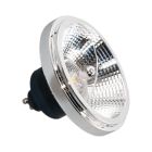 Dimbar Bisolux GU10 (AR111) LED lampa Clint, svart, 12W, 4000K