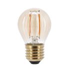 Dimbar E27 LED lampa bärnstensfärgad, 2W, 2000K