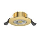Mässing downlight aluminium, Hobie, 6W, white switch LED, IP65