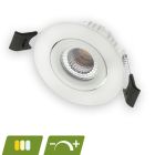 Vit downlight aluminium, Phyllis, 5W, white switch LED, IP65