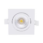 Vit downlight aluminium, Loura, 6W, white switch LED, IP65