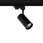 Svart 3-fas skena spotlight Esmiralda, 10W, 4000K, Pro