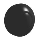 Svart LED golvdimmer - 0-50W