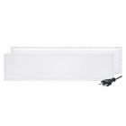 LED-panel 30x120 - 28W - vit strömbrytare - UGR<19 - dimbar - bakgrundsbelyst