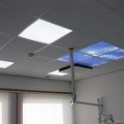 Fototryckmoln - set med 4 akrylplattor med tryck, för 60x60 cm LED-paneler