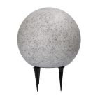 Grå modern trädgårdsspotlight plast, Stonie, 4,5W, 2700K LED, IP65