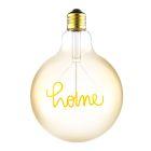 Dimbar E27 LED lampa med hemmaglödtråd, G125, 4,5w, 1800K (stearinljus)