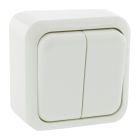 Exin Exo Switch ytmonteringsserie, Polar White