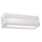 Glas up down vägglampa vit, Emmaly