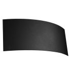 Aluminium up down vägglampa svart, Jorgo