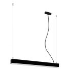 Aluminium fönsterlampa svart, Mascha, 22W, 3000K LED