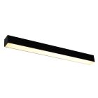 Aluminium vägglampa svart, Mascha, 22W, 3000K LED