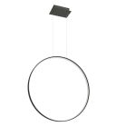 Aluminium fönsterlampa svart, Ringo, 50W, 3000K LED