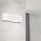 Vit up down vägglampa glas, Tomaso, 3,1W, 3000K LED