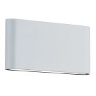 Vit up down vägglampa modern, Bridlington, 4,5W, 3000K LED, IP54