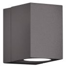 Antracit utelampa aluminium, Brixham, 3W, 3000K LED, IP54