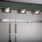 Nickel köksskåp belysning metall, Zerdali, 3W, 3000K LED, med brytare