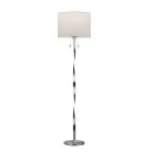 Nickel golvlampa modern, Ramten, 7W, 3000K LED, med brytare