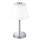 Krom bordslampa modern, Liv, 4W, 3000K LED, med brytare